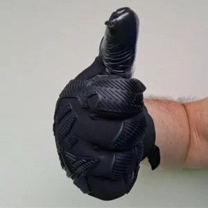 rekawice bramkarskie kobra czarne - jsl keeper 5