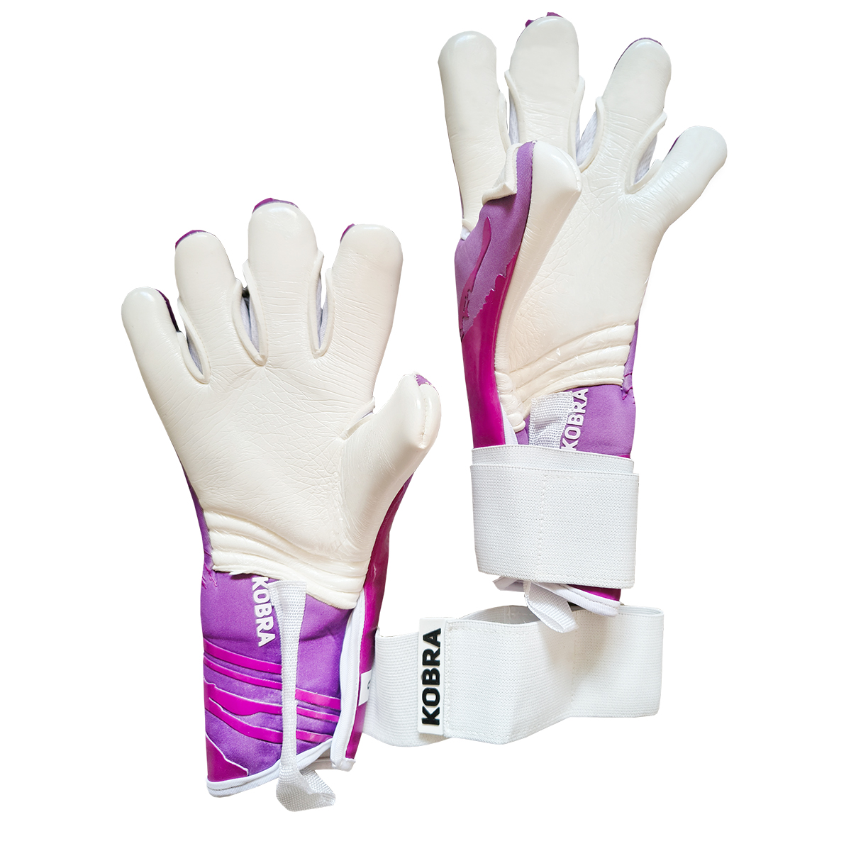 rękawice bramkarskie kobra purple